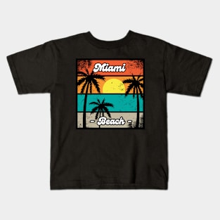 Miami Beach Kids T-Shirt